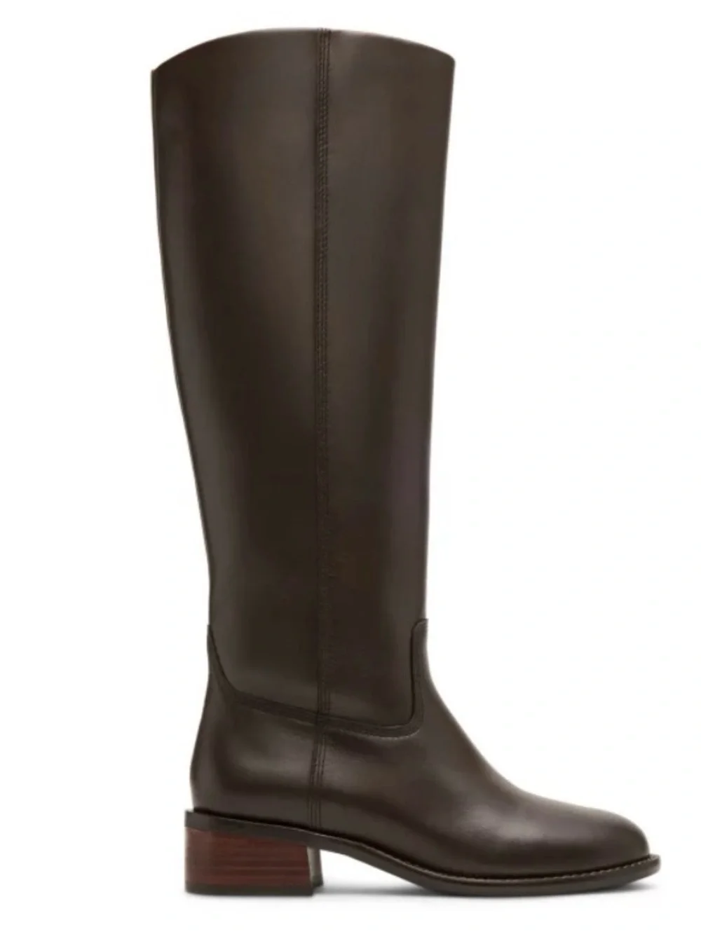 Blonde Freya Waterproof Java Brown Leather Knee-High Riding Boots - Sz 9M, NWOB